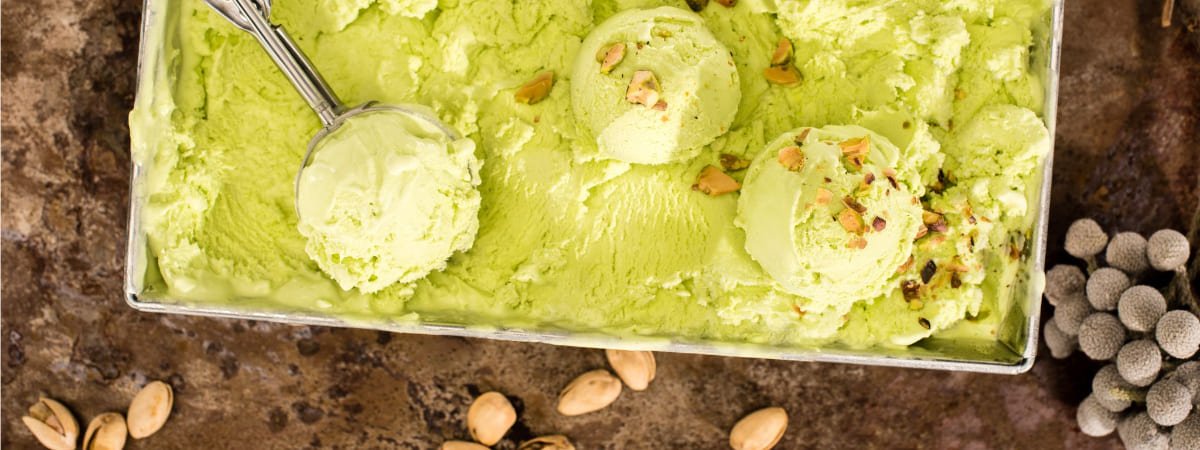 gelato al pistacchio